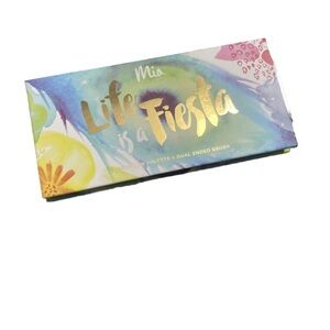 MIA Del Mar Fiesta Eyeshadow Palette with Gold Accents